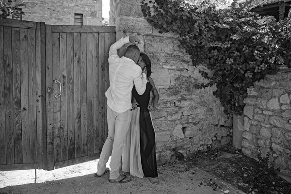 Feliz día de San Valentín con sexy pareja enamorada. concepto de día de San Valentín . —  Fotos de Stock