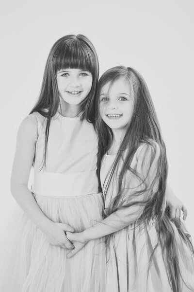 Childhood, look, happiness, hairstyle.