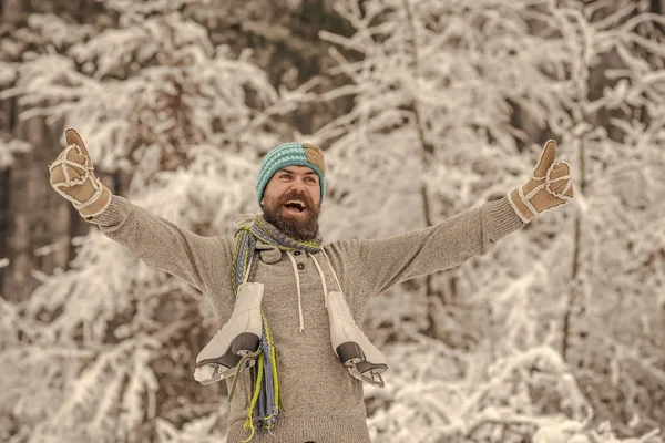 Wintersport- en rusttijden, Kerstmis. — Stockfoto