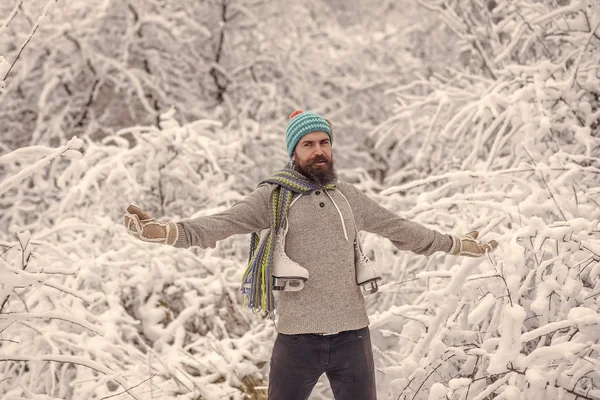 Temperatura, congelamento, frio, queda de neve . — Fotografia de Stock