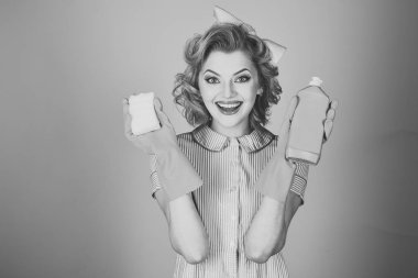 Temizlik, retro tarzı, saflık.