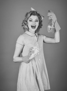 Temizlik, retro tarzı, saflık.