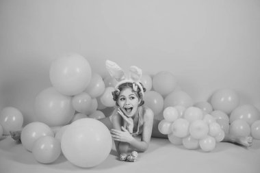 Çocuk pembe Studio, Bahar.