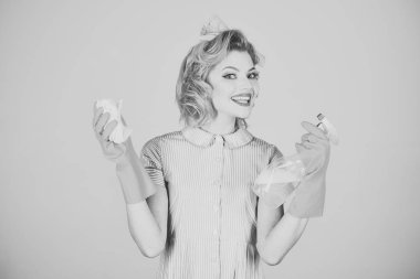 Temizlik, retro tarzı, saflık.