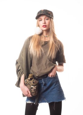 Mankenlik ajansından bir model. Şehvetli moda modeli. Güzellik modeli şık görünümlü. Moda ve güzellik bakmak ile Vogue modeli