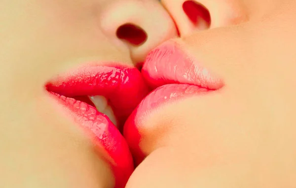 Sexy plump full lips. 