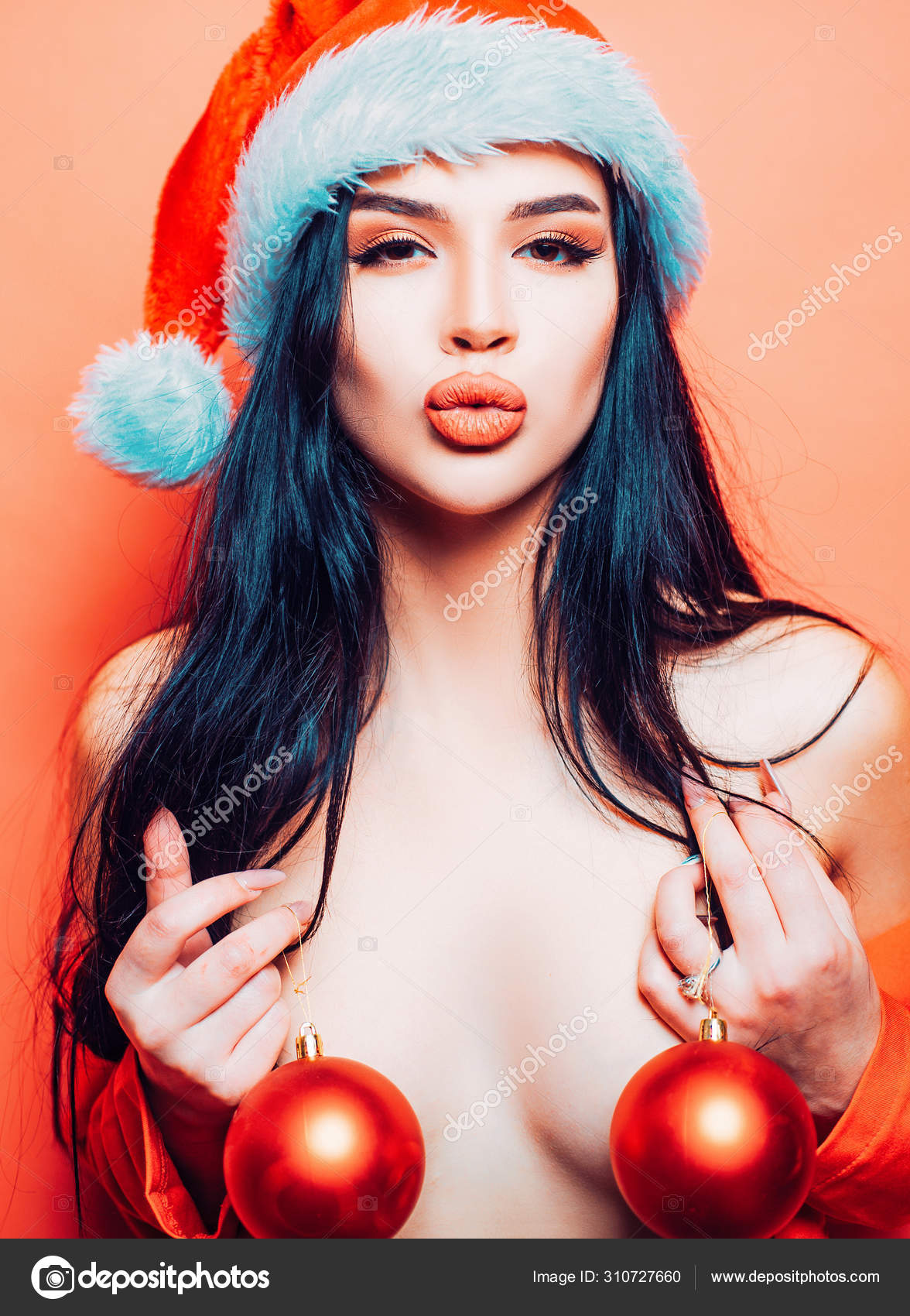 Christmas party tits