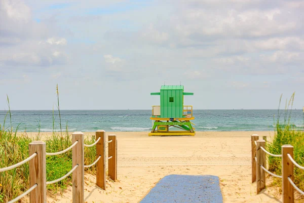 Miami Beach, Florida. Vista panorámica de Miami South Beach, Florida, EE.UU. . — Foto de Stock