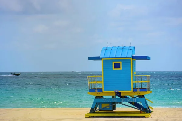 Miami Beach, Florida. Lifeguard tower in Miami Beach.