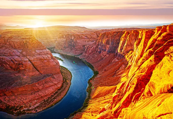 Büyük Kanyon, Glen Kanyonu, Arizona. Horseshoe Bend, Canyon Ulusal Parkı.