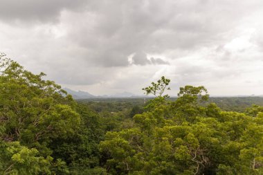 Sigiriya veya Sinhagiri 'deki güzel antik Aslan Kayası kalesi, ünlü bir Sri Lanka simgesi olan Dambulla kasabası yakınlarında yer almaktadır. Önlerinde Sigirya Bahçeleri vardır..