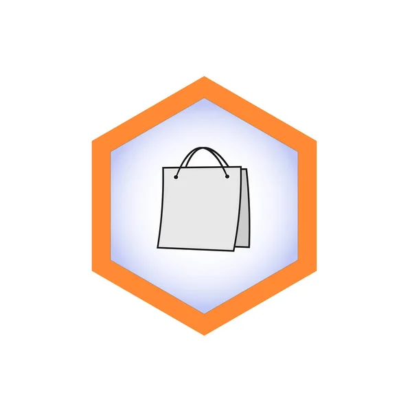 Ilustração Vetorial Ícone Logotipo Ícone Saco — Vetor de Stock