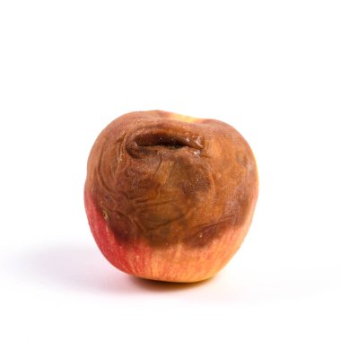 Beyaz üzerine elma çürüklüğü