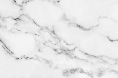 Arka plan için doğal desenli beyaz mermer dokusu