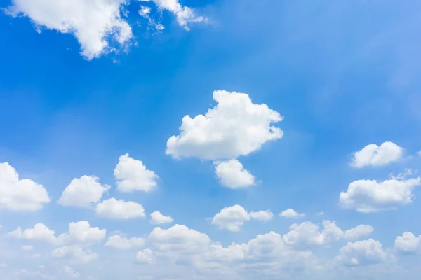 Beautyful Blauwe Lucht Wolken Natuurlijke Achtergrond — Stockfoto