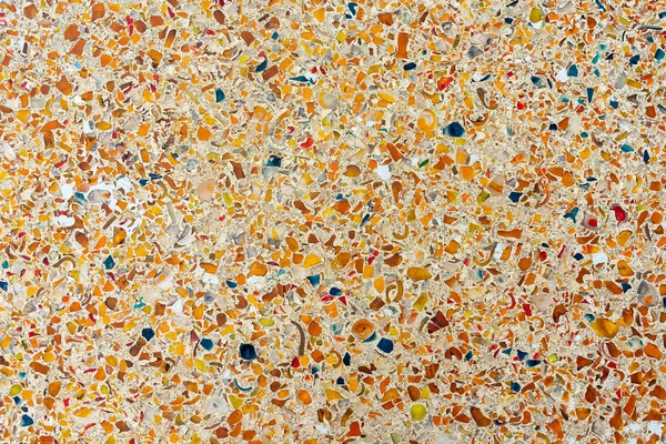 装飾カラフルなテラゾー床の背景テクスチャ — ストック写真