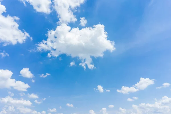 Beautyful Blauwe Lucht Wolken Natuurlijke Achtergrond — Stockfoto