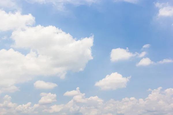 Hermoso Cielo Azul Nubes Fondo Natural — Foto de Stock