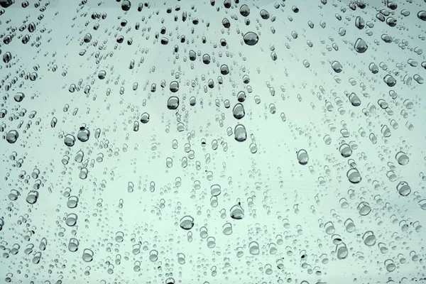 Vattendroppar Eller Regndroppe Glas Bil Textur Bakgrund — Stockfoto