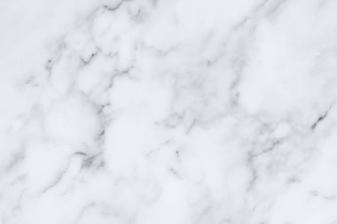 Arkaplan veya tasarım sanatı için doğal desenli beyaz mermer dokusu.