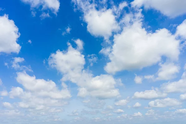 Beau Ciel Bleu Nuages Fond Naturel — Photo