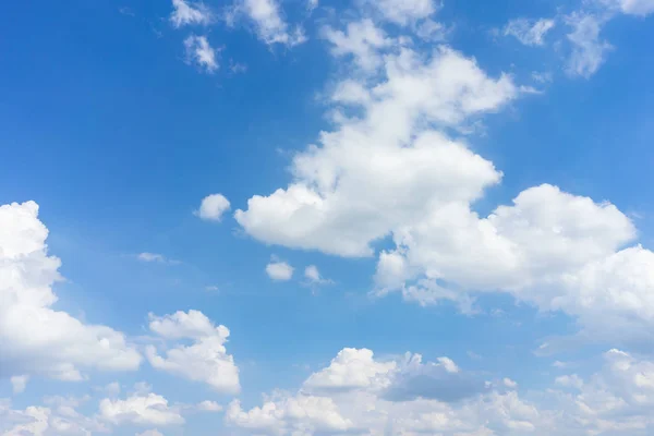 Hermoso Cielo Azul Nubes Fondo Natural — Foto de Stock