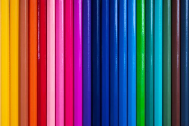 renkli kalemler arka planı için.