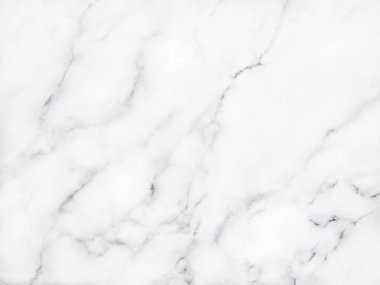 Arkaplan veya tasarım sanatı için doğal desenli beyaz mermer dokusu.