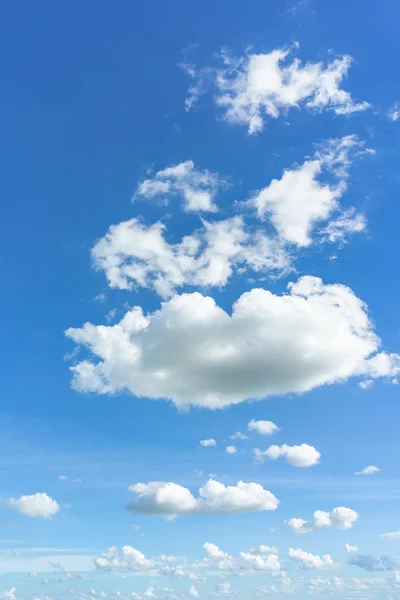 Mooie Blauwe Lucht Wolken Natuurlijke Achtergrond — Stockfoto