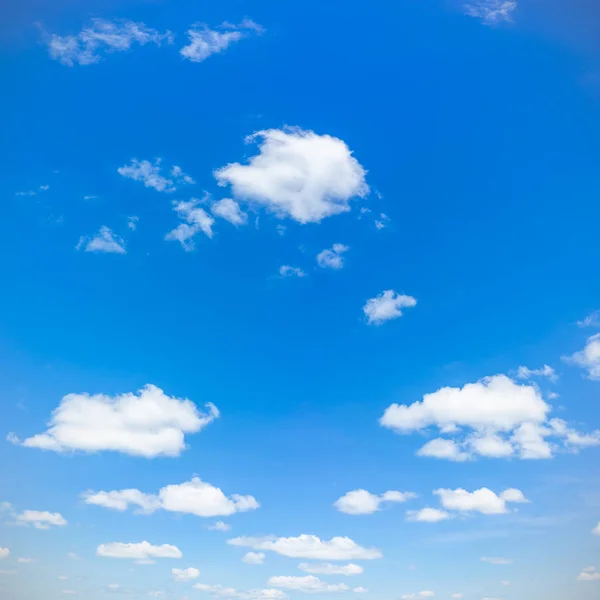 Krásná Modrá Obloha Mraky Přirozené Pozadí — Stock fotografie