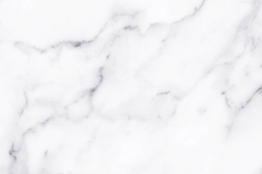 Arkaplan veya tasarım sanatı için doğal desenli beyaz mermer dokusu.