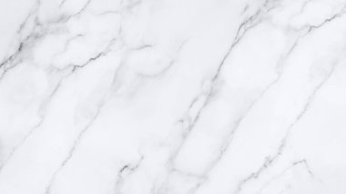 Arkaplan veya tasarım sanatı için doğal desenli beyaz mermer dokusu.