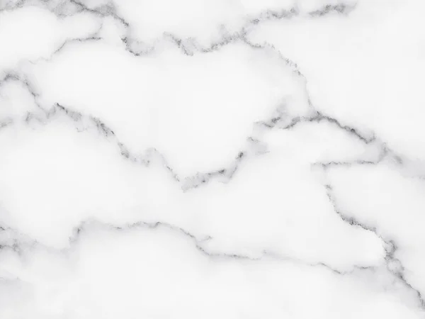 Textura Mármore Branco Com Padrão Natural Para Fundo — Fotografia de Stock