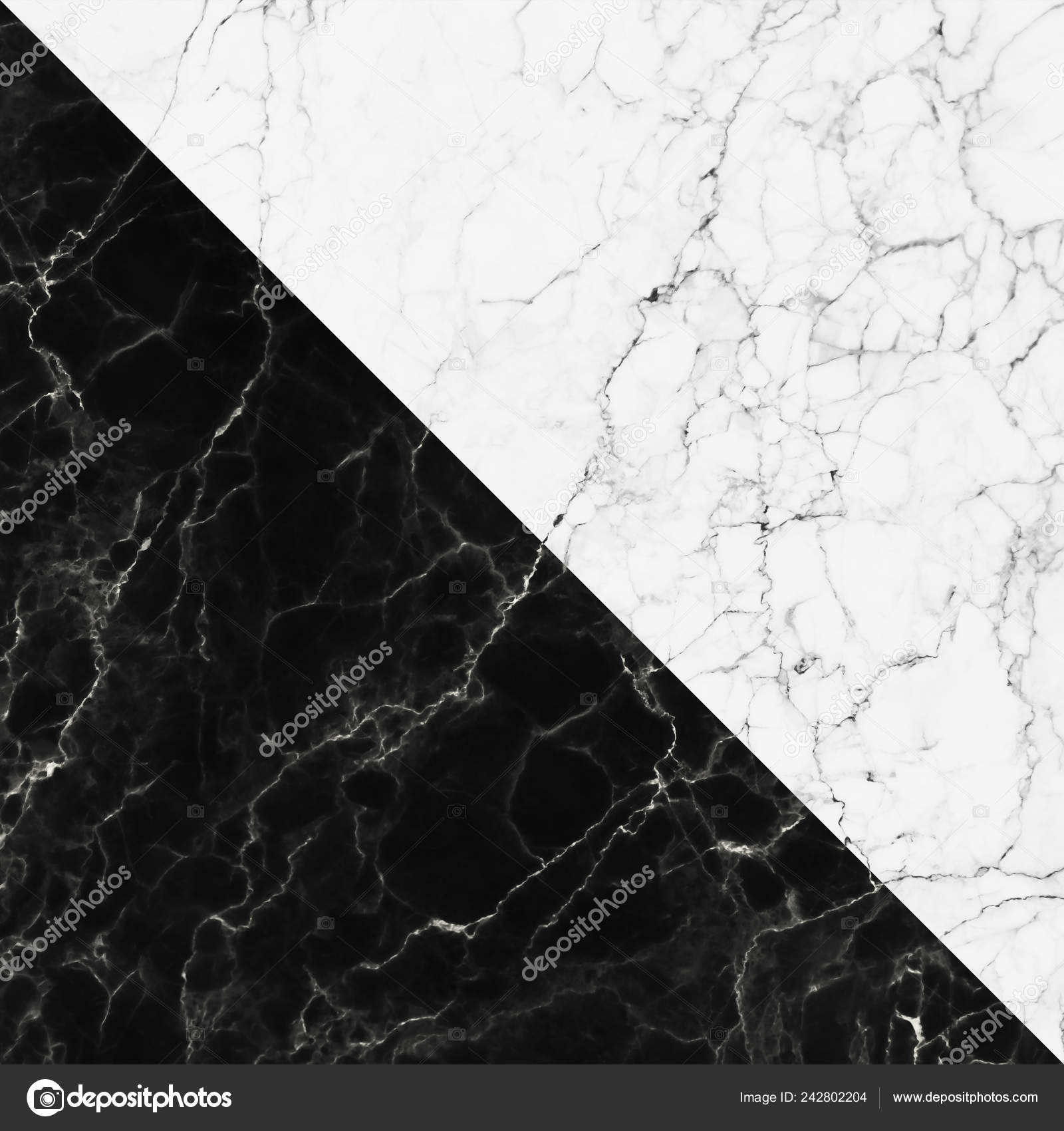 White Black Marble Texture Natural Pattern Background Design Art
