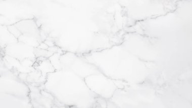 Tasarım şablonu çizimi için beyaz mermer doku ve arkaplan.