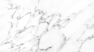 Arka plan için doğal desenli beyaz mermer dokusu.