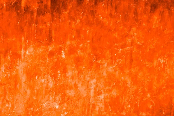 Narancssárga cement fal texturált és háttér. — Stock Fotó