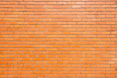 Doku ve arka plan için kırmızı tuğla duvar.