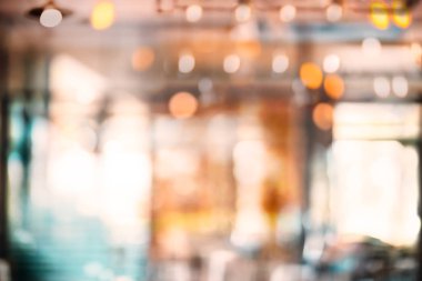 Arkaplan için soyut bulanık kafeterya veya kafe.