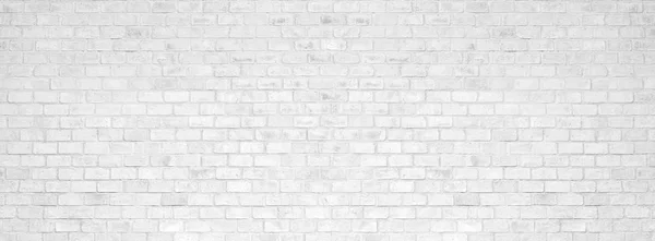 Textura de pared de ladrillo blanco y fondo . — Foto de Stock