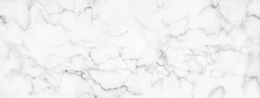 Arkaplan veya lüks fayanslar için panorama beyaz mermer taş dokusu zemin ve duvar kağıdı dekoratif tasarımı.