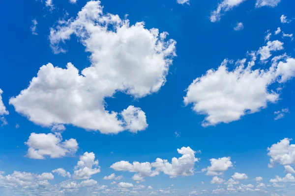 Mooie Blauwe Lucht Wolken Met Daglicht Natuurlijke Achtergrond — Stockfoto