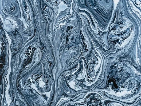 Абстрактная Текстура Голубого Мрамора Фона Декоративного Оформления Пола Обоев — стоковое фото