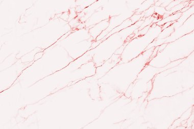 Arkaplan veya döşeme dekoratif tasarımı için soyut kırmızı ve beyaz mermer dokusu.