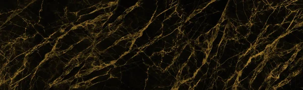 Abstract Gouden Zwarte Marmeren Stenen Textuur Voor Achtergrond Luxueuze Tegels — Stockfoto