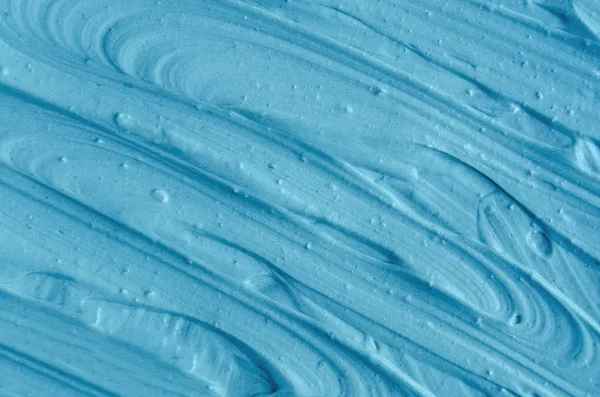 Blue Cambrian Cosmetic Clay Facial Mask Cream Body Scrub Texture — Stock Photo, Image
