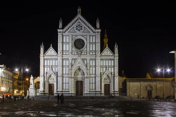 Florença Itália Outubro 2015 Basílica Santa Cruz Santa Cruz Catedral — Fotografia de Stock