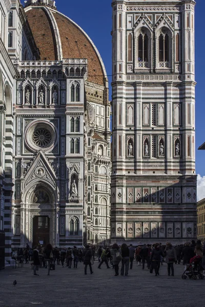 Florença Itália Novembro 2015 Detalhe Arquitetônico Catedral Duomo Florença Seu — Fotografia de Stock