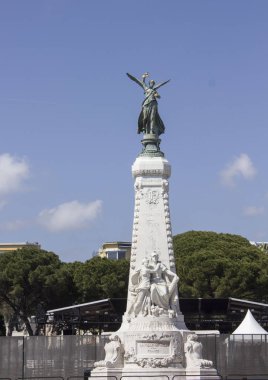 NICE, FRANCE - APRIL 22 2017: Monument du Centenaire in Nice. France