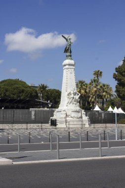 NICE, FRANCE - APRIL 22 2017: Monument du Centenaire in Nice. France